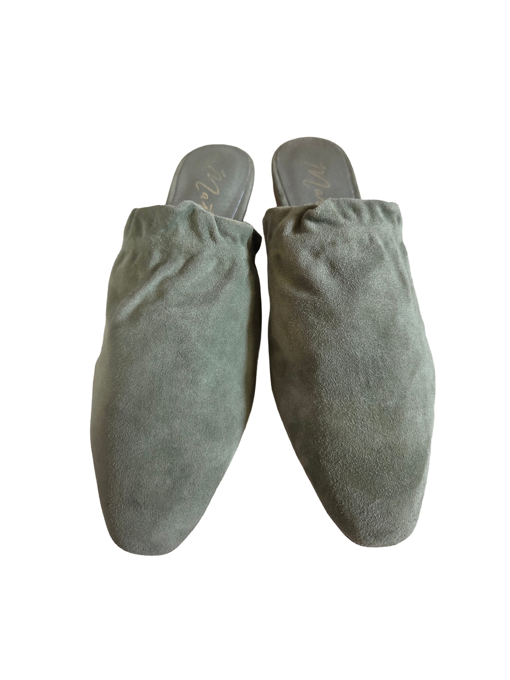 Matisse Vienna Sage Suede Slip-on Mules
 (8) Women's Shoes - Picture 2 of 7